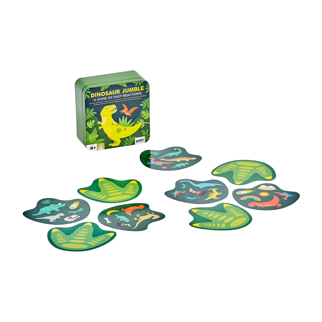 Joc rapid de potrivire - Dinosaur Jumble - Petit Collage