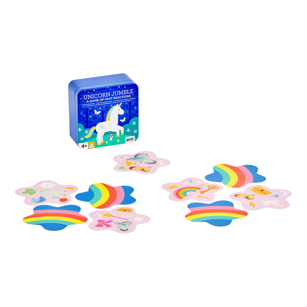 Joc rapid de potrivire - Unicorn Jumble - Petit Collage