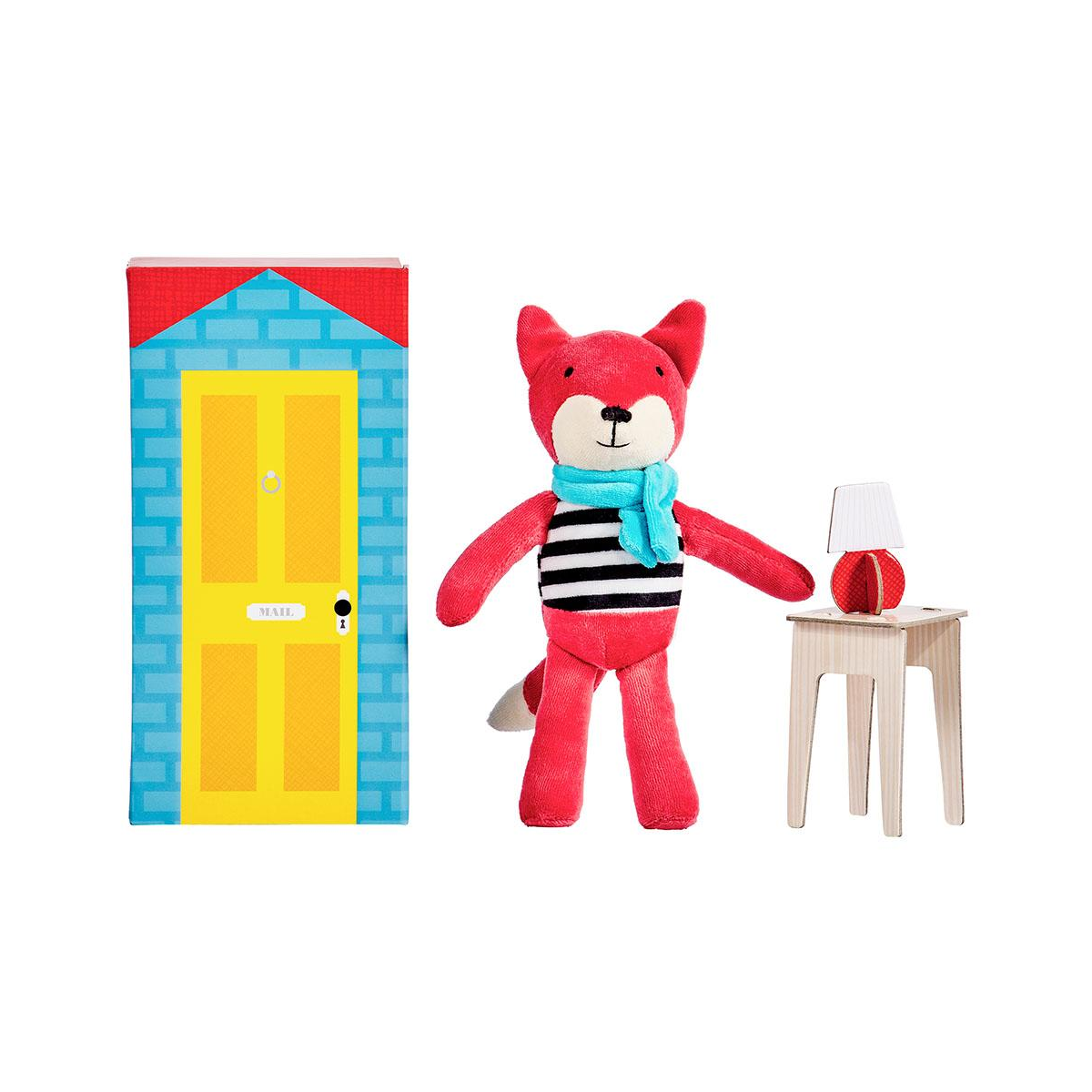 Set de joaca - Frances, vulpita bibliotecara - Petit Collage