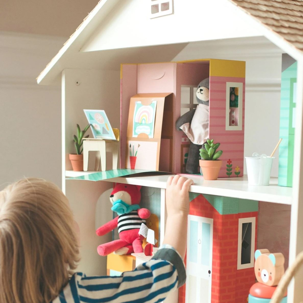 Set de joaca - Beatrice, ursoaica pictorita - Petit Collage