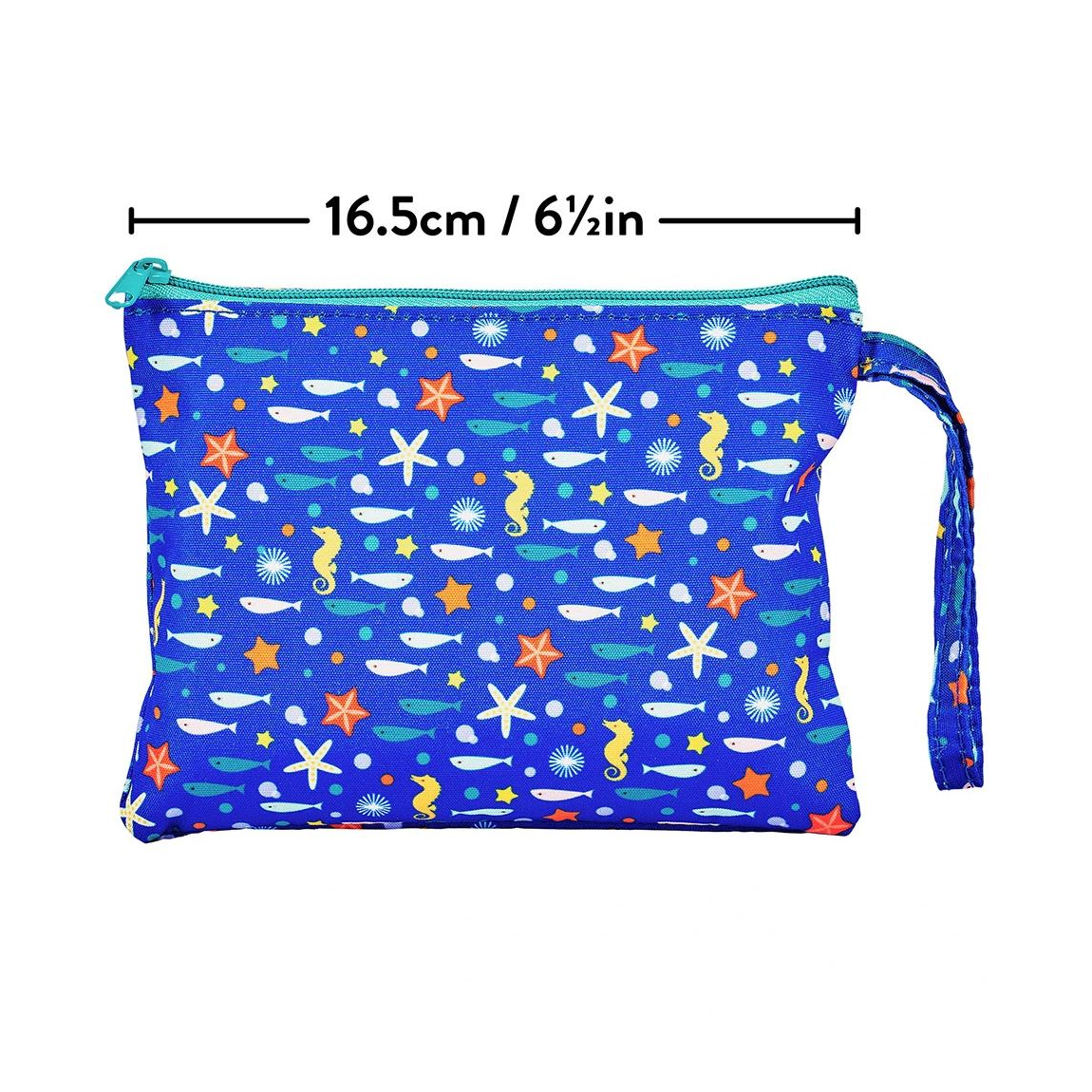 Puzzle fata - verso, On-the-Go, 49 piese - Animalute marine - Petit Collage