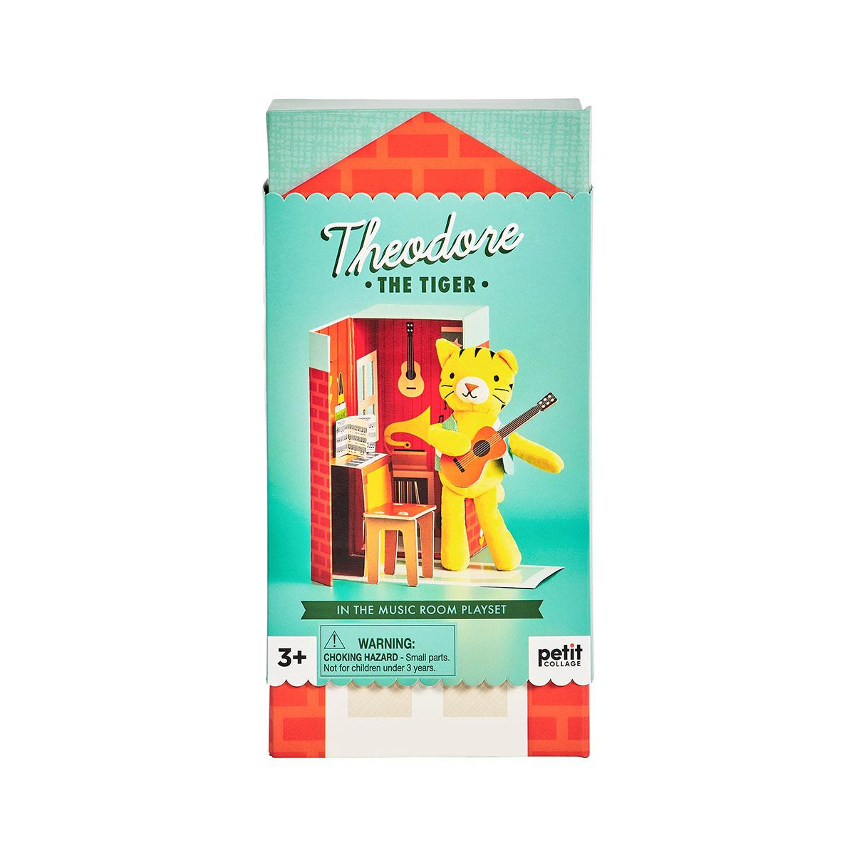 Set de joaca - Theodore, tigrul muzician - Petit Collage
