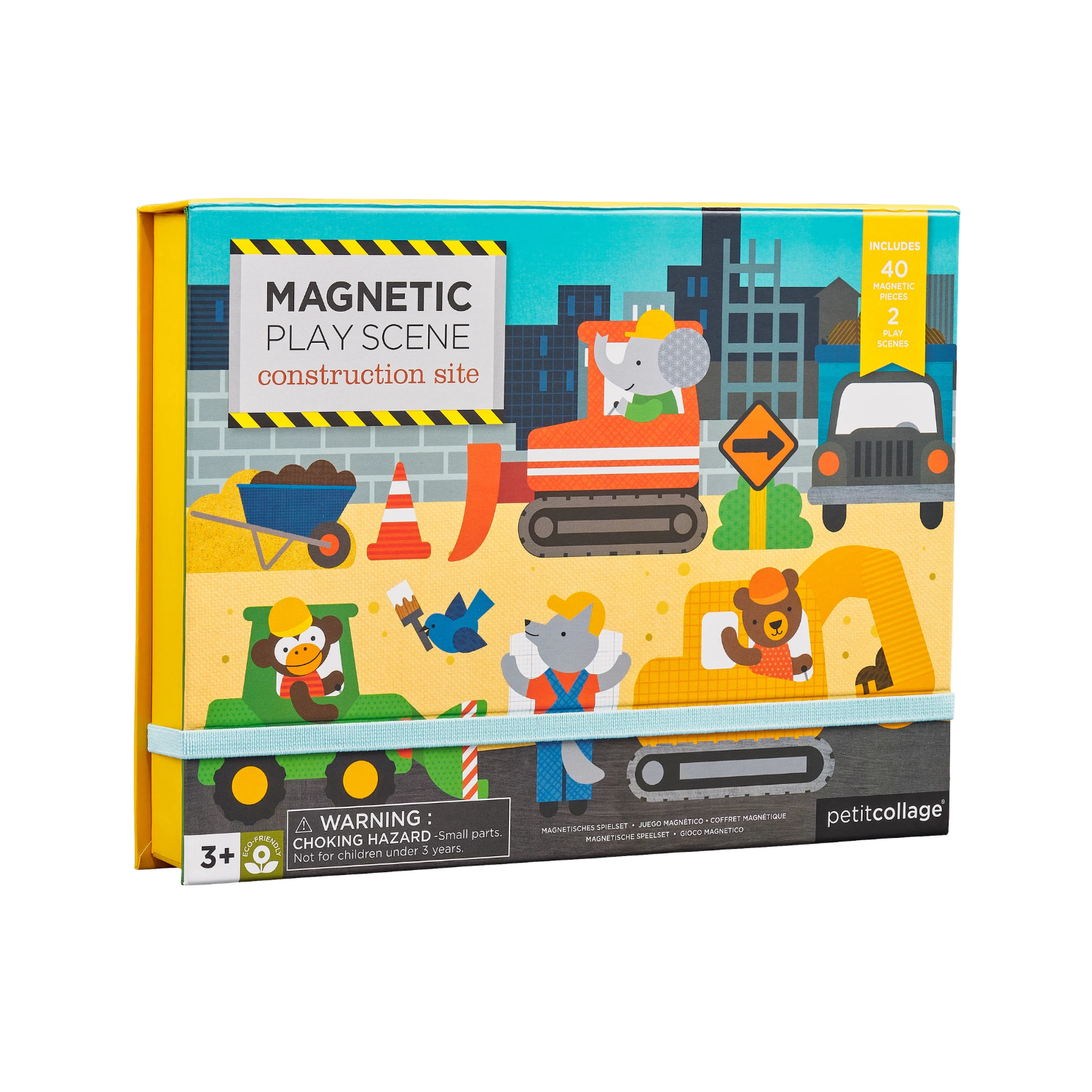Joc magnetic Play Scene - Santier - Petit Collage