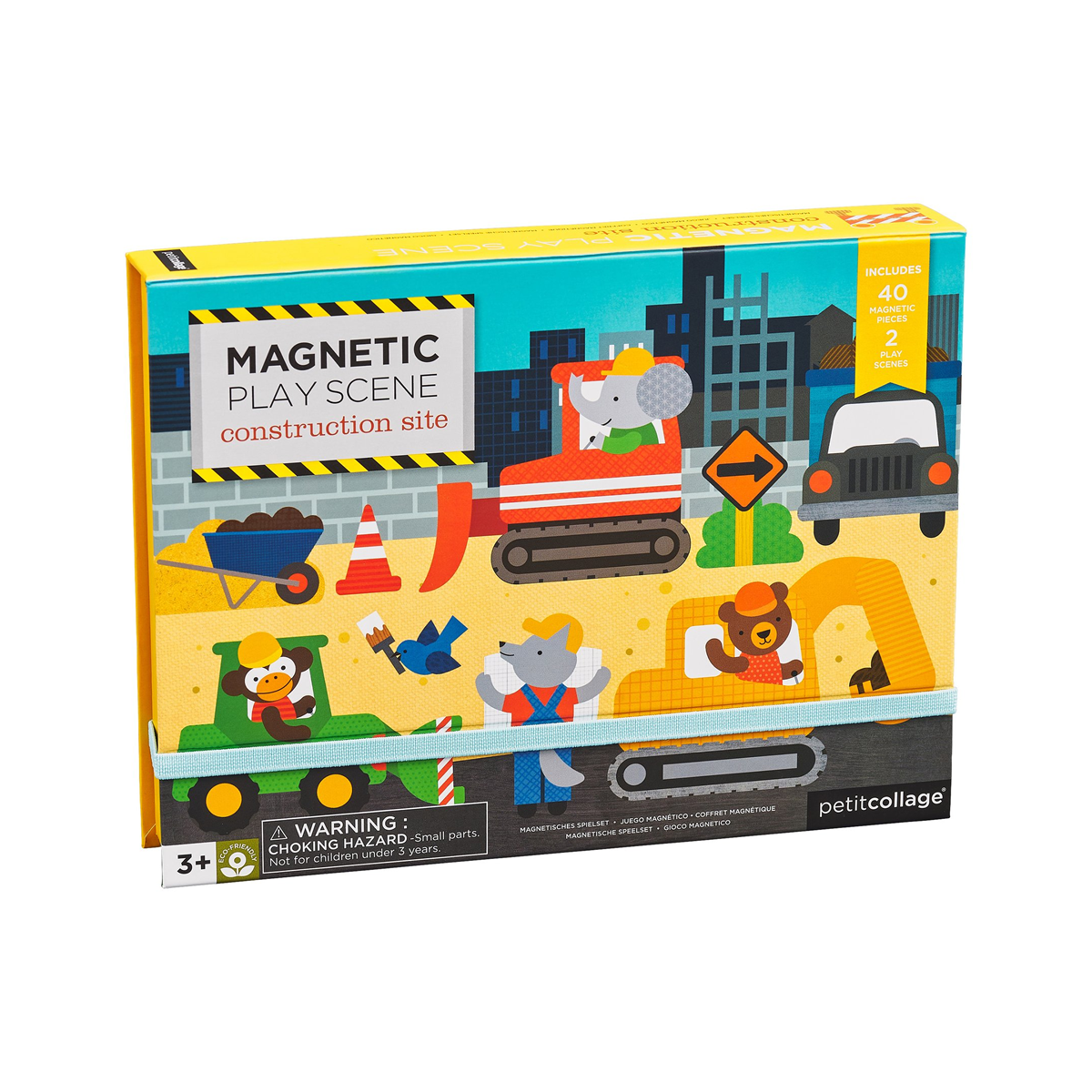 Joc magnetic Play Scene - Santier - Petit Collage