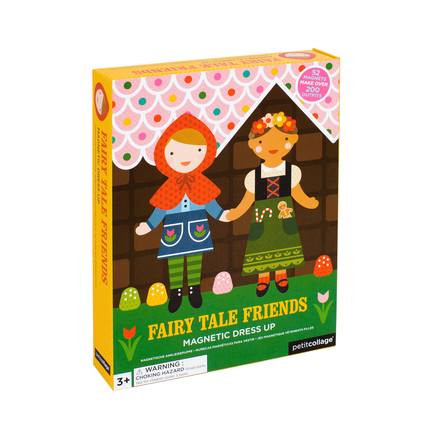 Joc magnetic Dress Up cu papusi - Fairy Tale Friends - Petit Collage