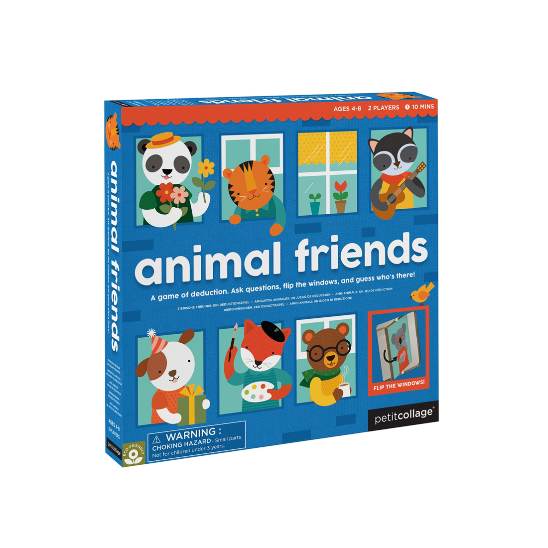 Joc de deductie - Animal Friends - Petit Collage