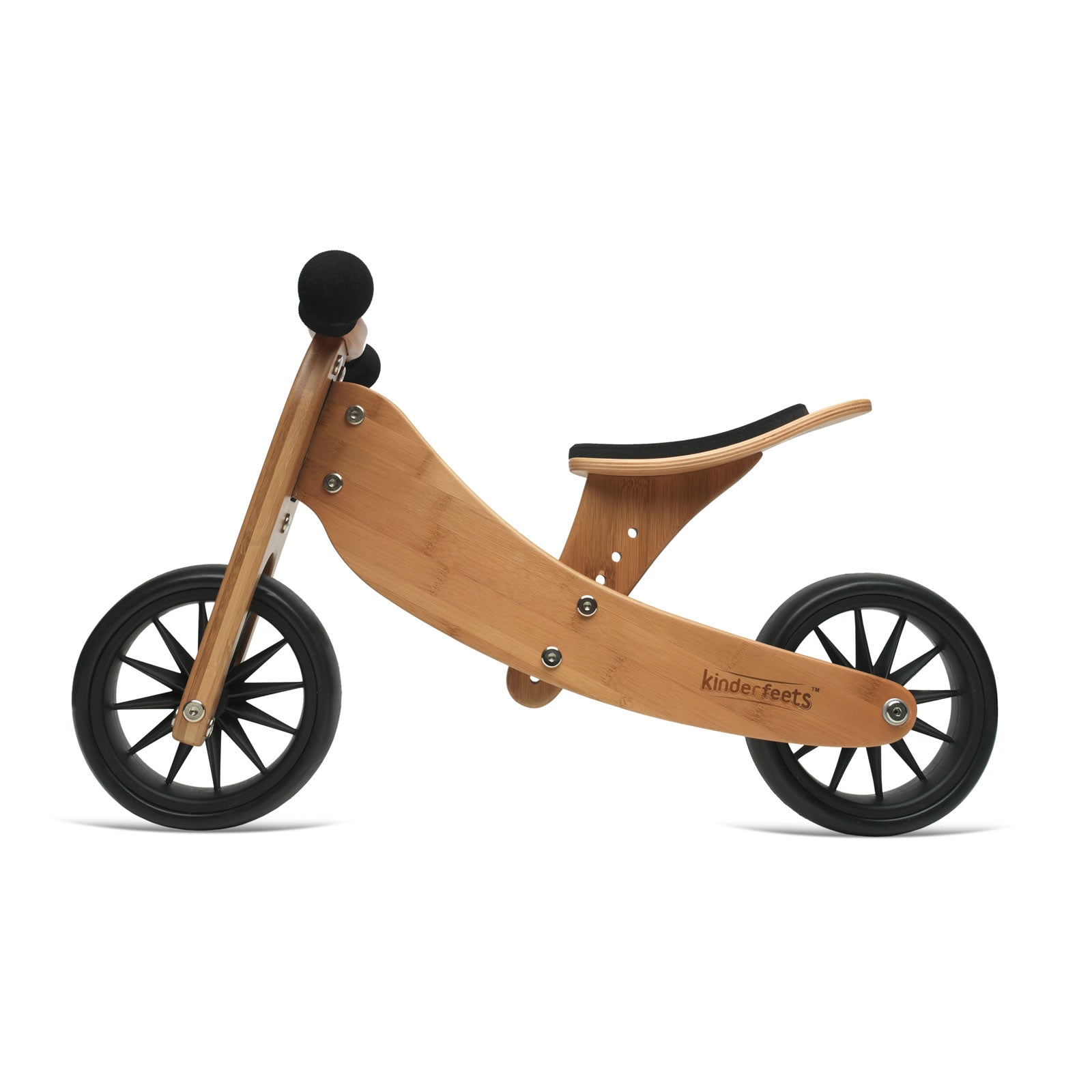 Tricicleta de echilibru 2 in 1 - Tiny Tot Bamboo - Kinderfeets