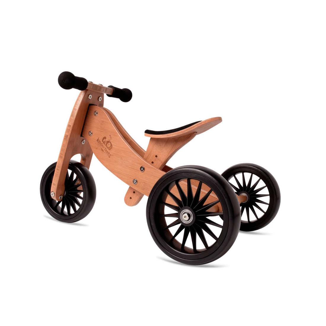 Tricicleta de echilibru 2 in 1 - Tiny Tot PLUS Bamboo - Kinderfeets