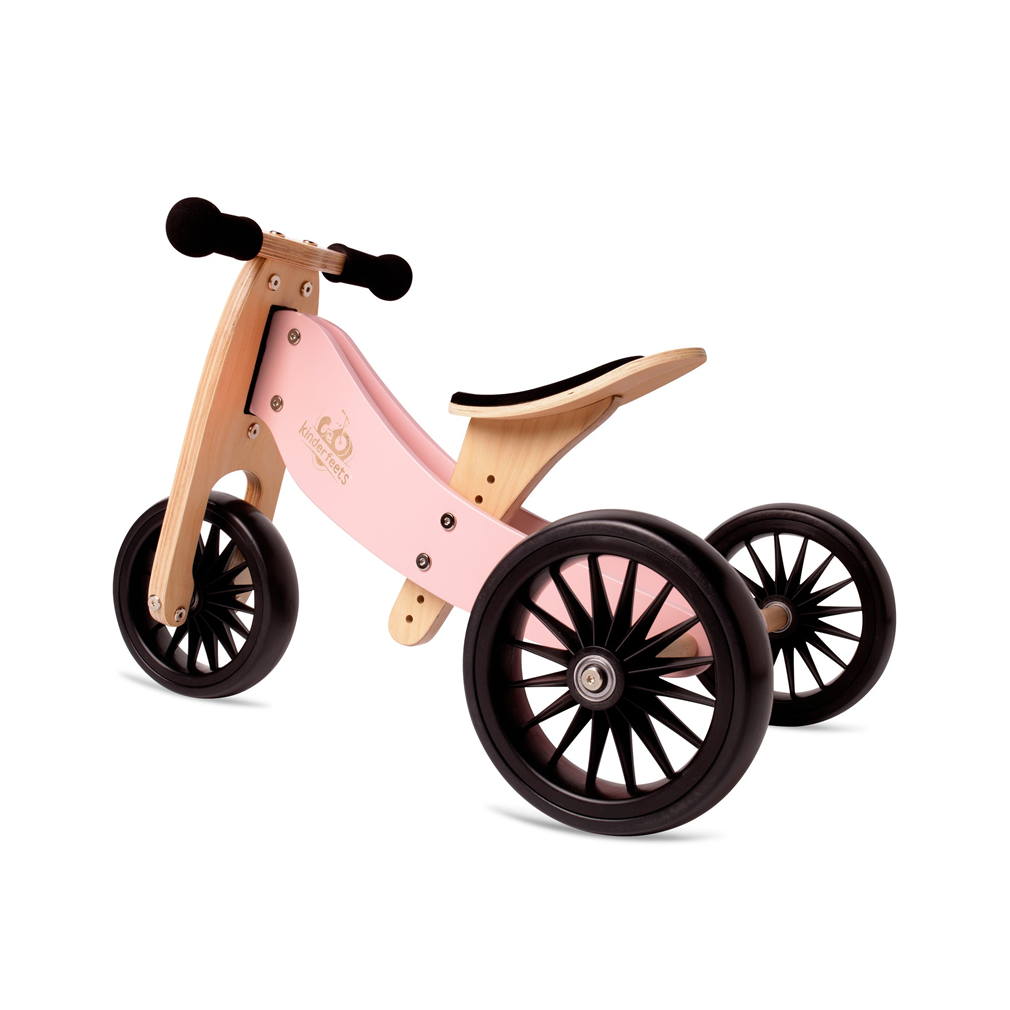Tricicleta de echilibru 2 in 1 - Tiny Tot PLUS Rose - Kinderfeets
