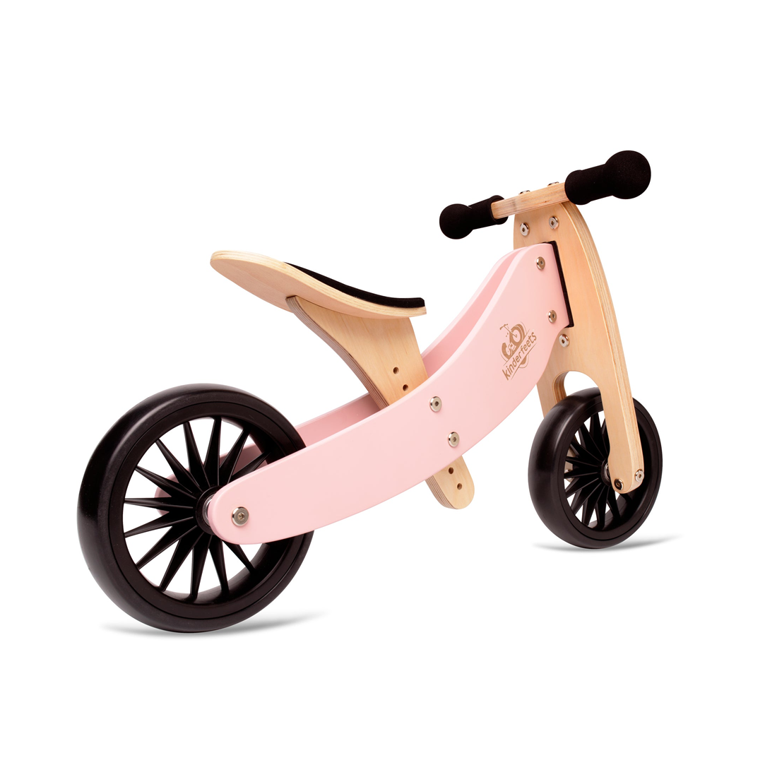 Tricicleta de echilibru 2 in 1 - Tiny Tot PLUS Rose - Kinderfeets