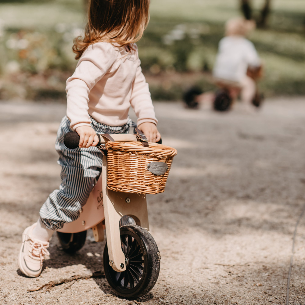 Tricicleta de echilibru 2 in 1 - Tiny Tot PLUS Rose - Kinderfeets