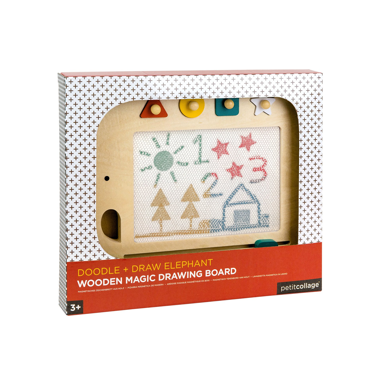 Tablita magica Doodle & Draw - Elephant - Petit Collage