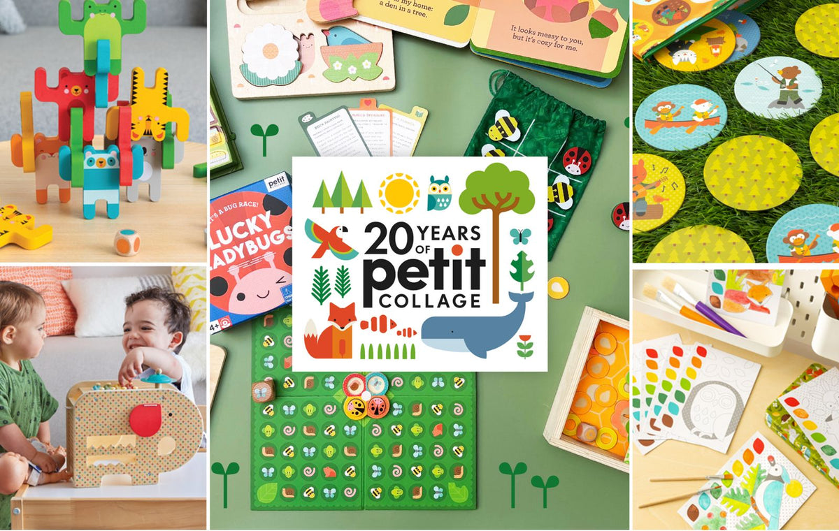 20 de ani de Petit Collage: joacă, imaginație și idei pentru timpul petrecut împreună