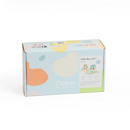 Set cadou educativ din lemn pentru copii - Hello Box 12M+ - Classic World