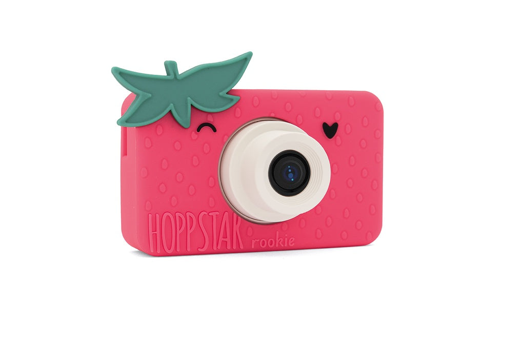 Aparat foto video digital pentru copii - Rookie Strawbella, Strawberry - Hoppstar