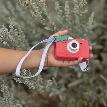 Aparat foto video digital pentru copii - Rookie Strawbella, Strawberry - Hoppstar