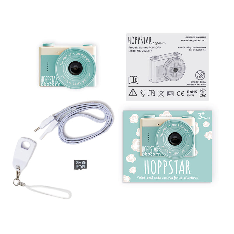Camera foto-video pentru copii - Popcorn Breeze - Hoppstar