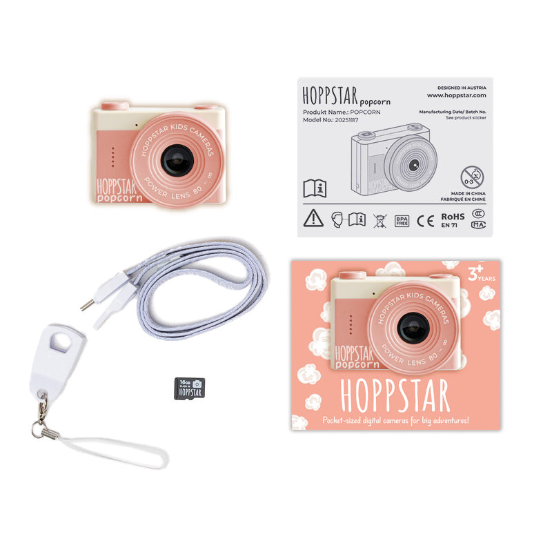 Camera foto-video pentru copii - Popcorn Sorbet - Hoppstar