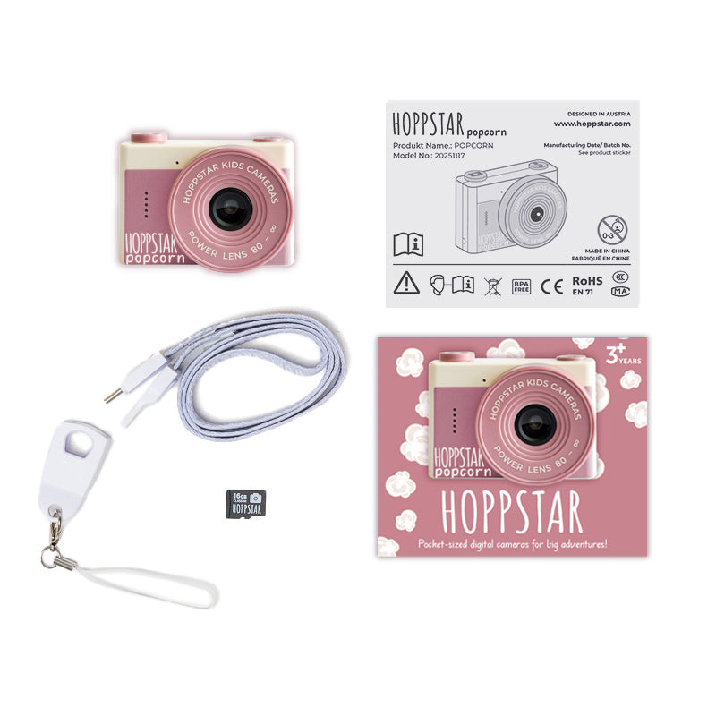 Camera foto-video pentru copii - Popcorn Dusk - Hoppstar