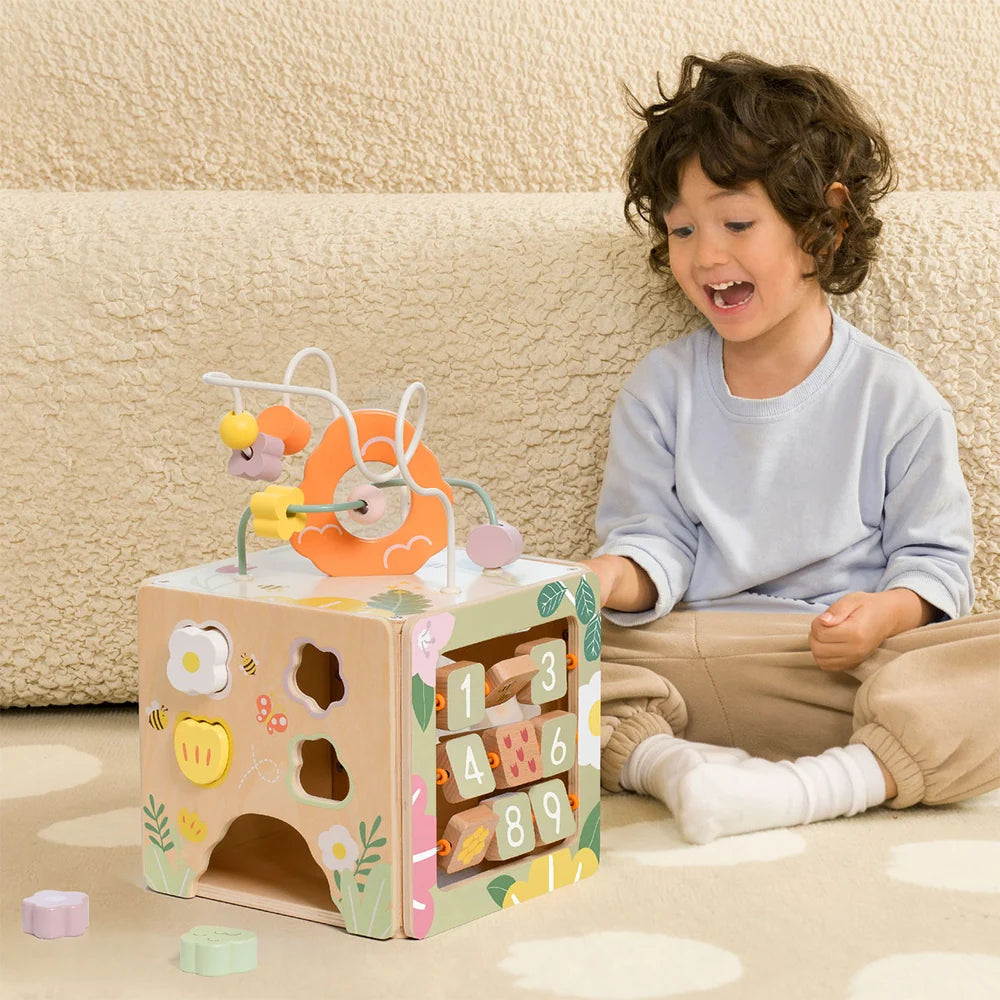Cub activități Honeybee Classic World - fața sorter forme