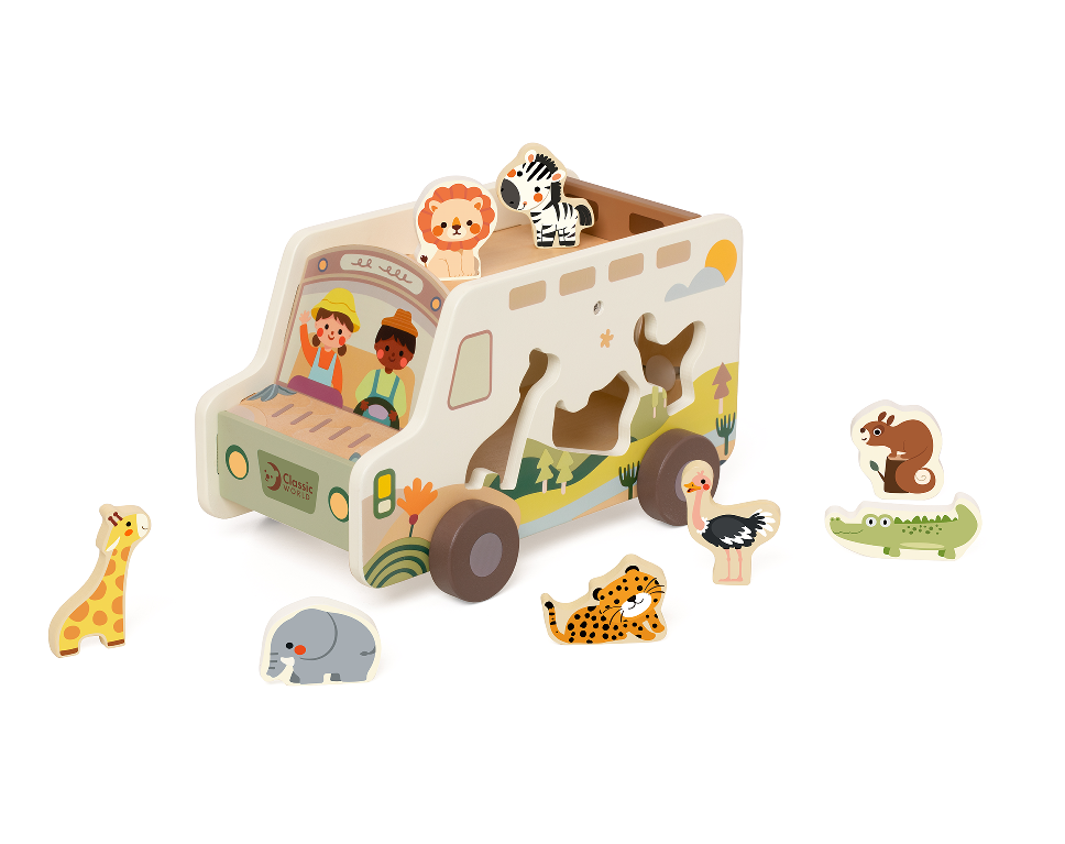 Camion Safari din lemn - Prairie Adventurer - Classic World