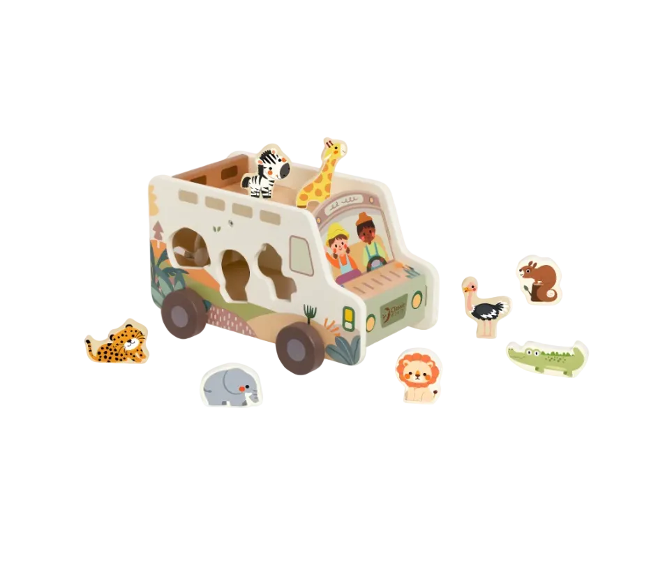 Camion Safari din lemn - Prairie Adventurer - Classic World