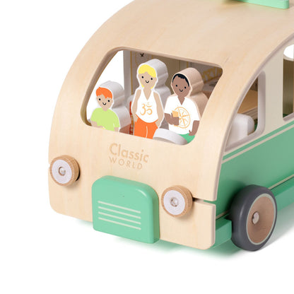 Set de Role Play, Rulotă din lemn - Camper Van - Classic World