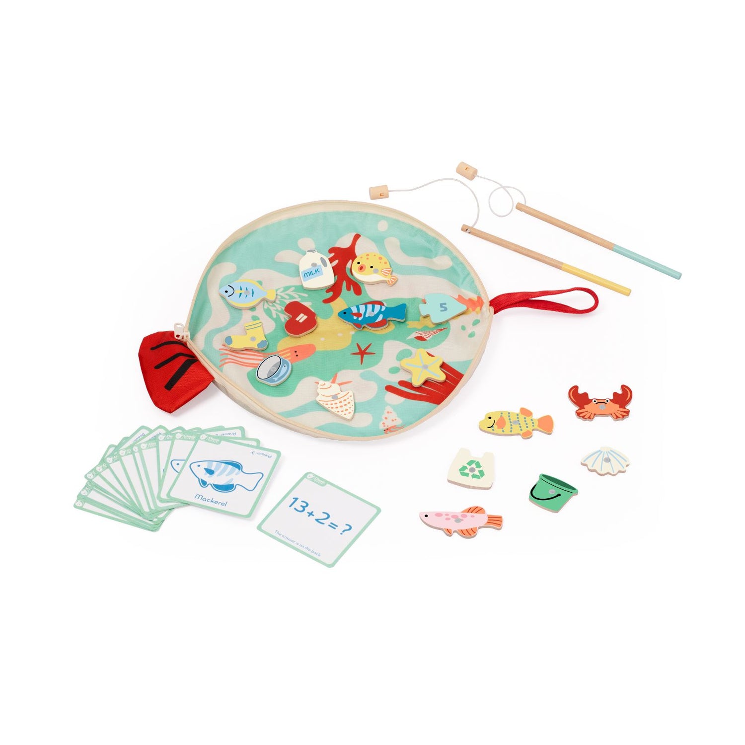 Joc de conștientizare din lemn, La Pescuit - Eco-Friendly Fishing - Classic World