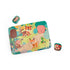 Puzzle sonor Jungle Animals Classic World - vedere generală cu piese scoase