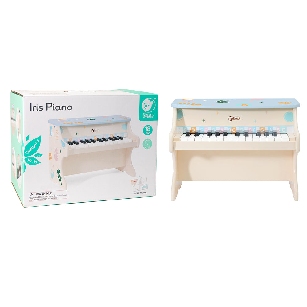 Pian din lemn pentru copii - Iris - Classic World