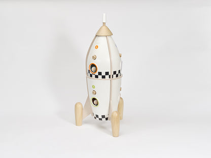 Set Rachetă Spațială Pretend Play Rocket Classic World - vedere laterală pe fond gri