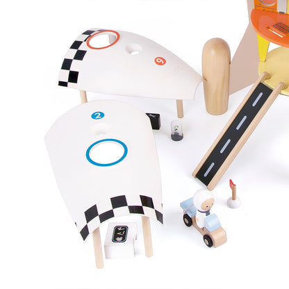 Set de joacă din lemn, Rachetă Spațială - Pretend Play Rocket - Classic World