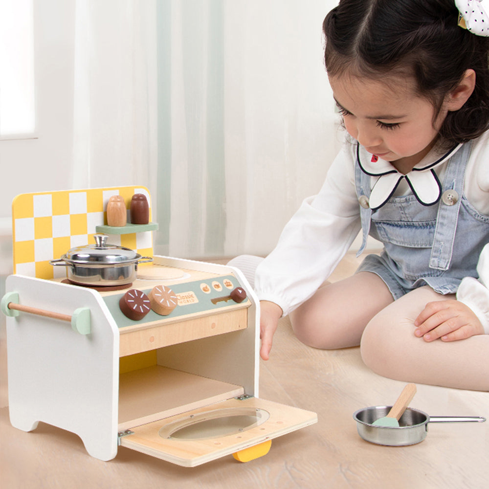 Set de joacă, Bucătărie din lemn - Mini Kitchen - Classic World