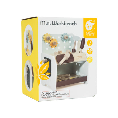 Set de joacă, Banc de Lucru din lemn - Mini Workbench - Classic World