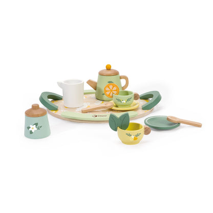 Set de Ceai din lemn - Vintage - Classic World