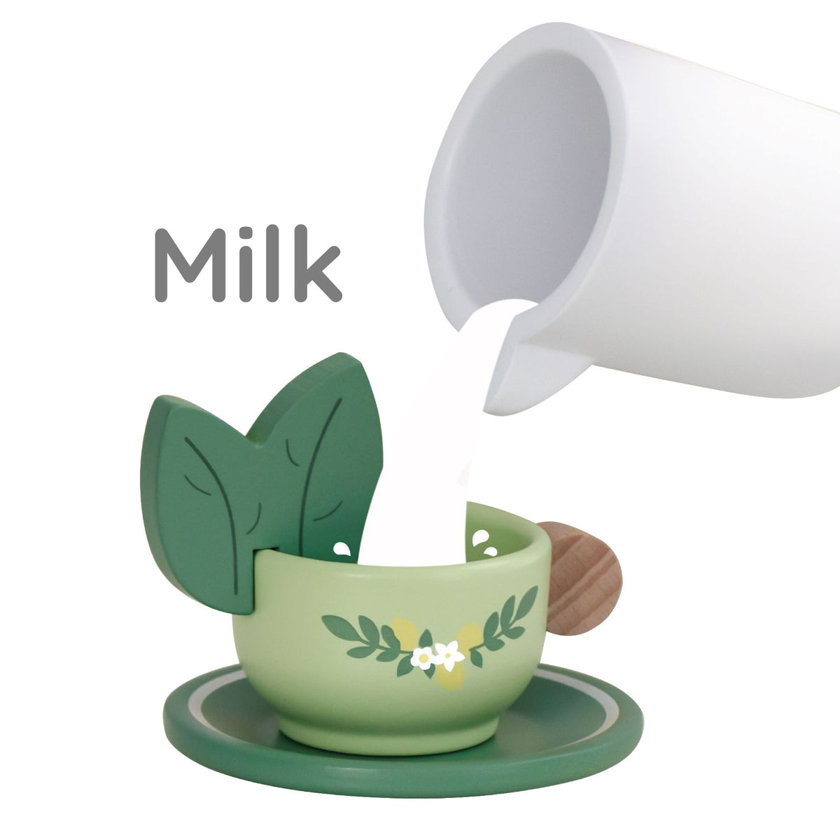 Set de Ceai din lemn - Vintage - Classic World