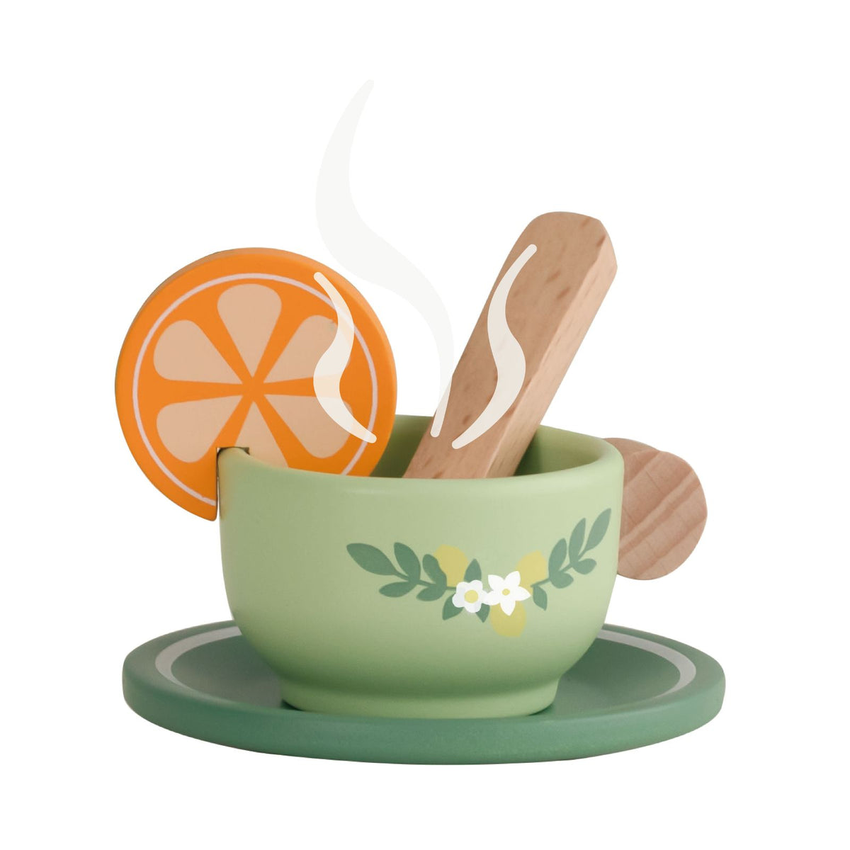 Set de Ceai din lemn - Vintage - Classic World