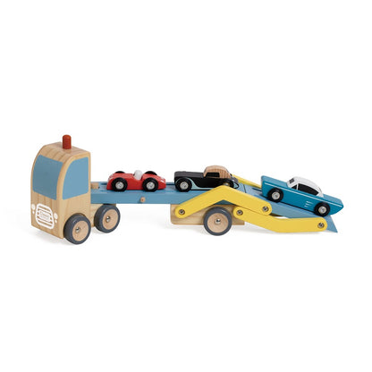 Transportor de Mașini Car Transporter Truck Classic World - toate piesele desfăcute