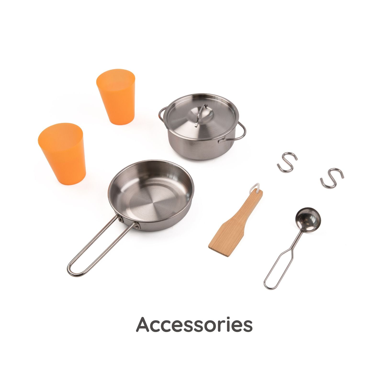 Set de joacă pentru exterior, Bucătărie &amp; Accesorii din lemn - Outdoor Kitchen - Classic World