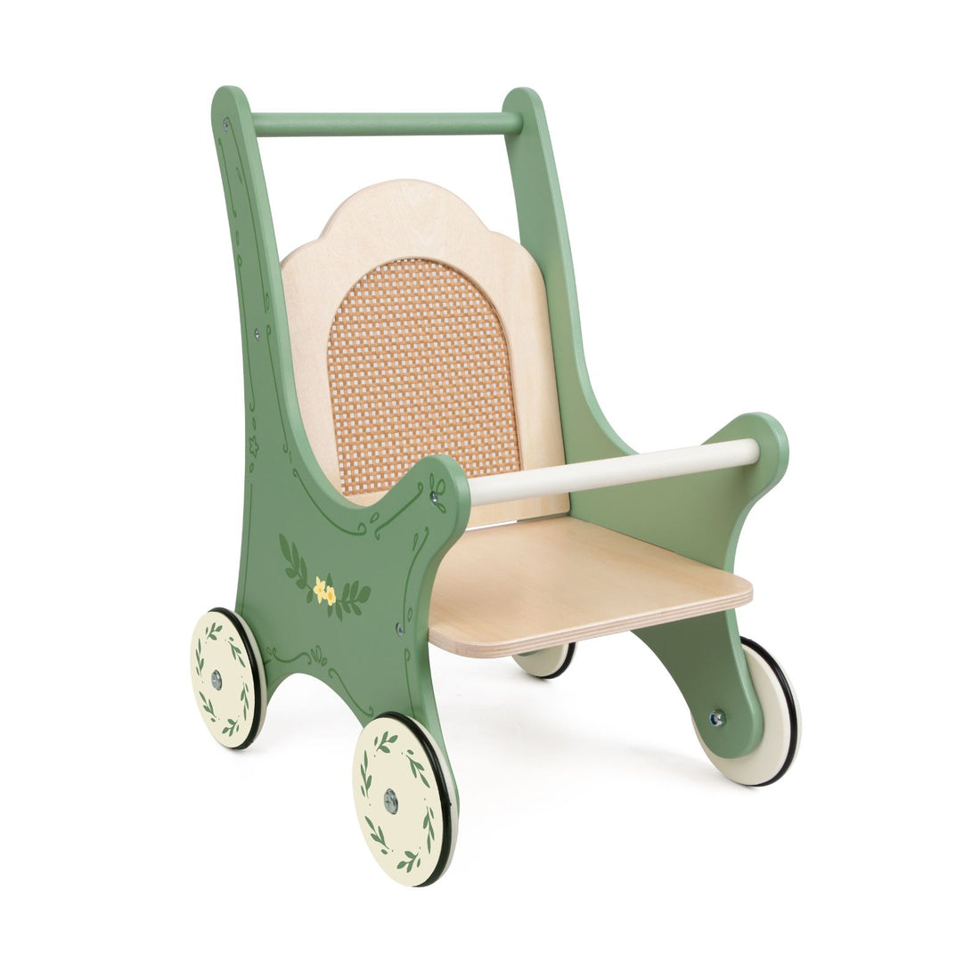 Cărucior din lemn pentru Păpuși - Vintage - Classic World