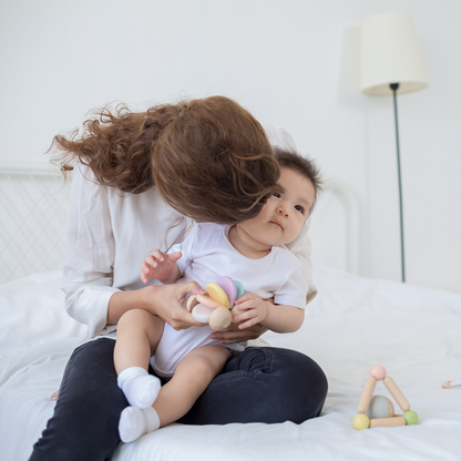 Masinuta flexibila pentru bebe - Pastel - Plan Toys
