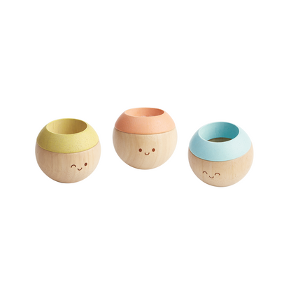 Set senzorial pentru bebe - Pastel Tumbling - Plan Toys