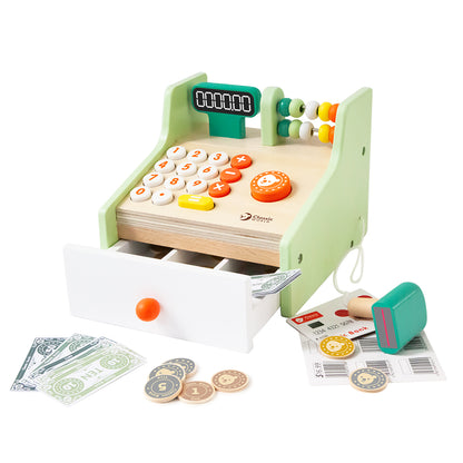 Set de joacă, Casă De Marcat din lemn - Cash Register - Classic World