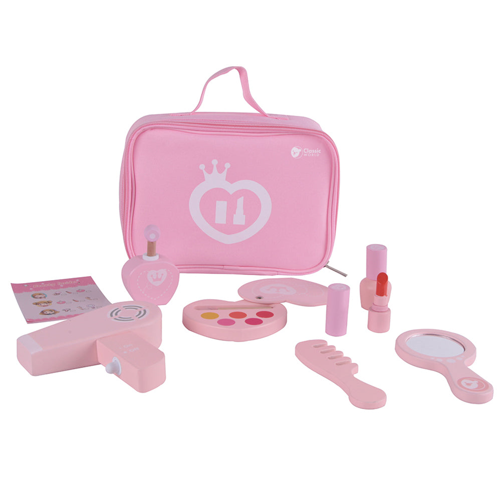 Set de joacă, Trusă Machiaj din lemn - Make-Up - Classic World