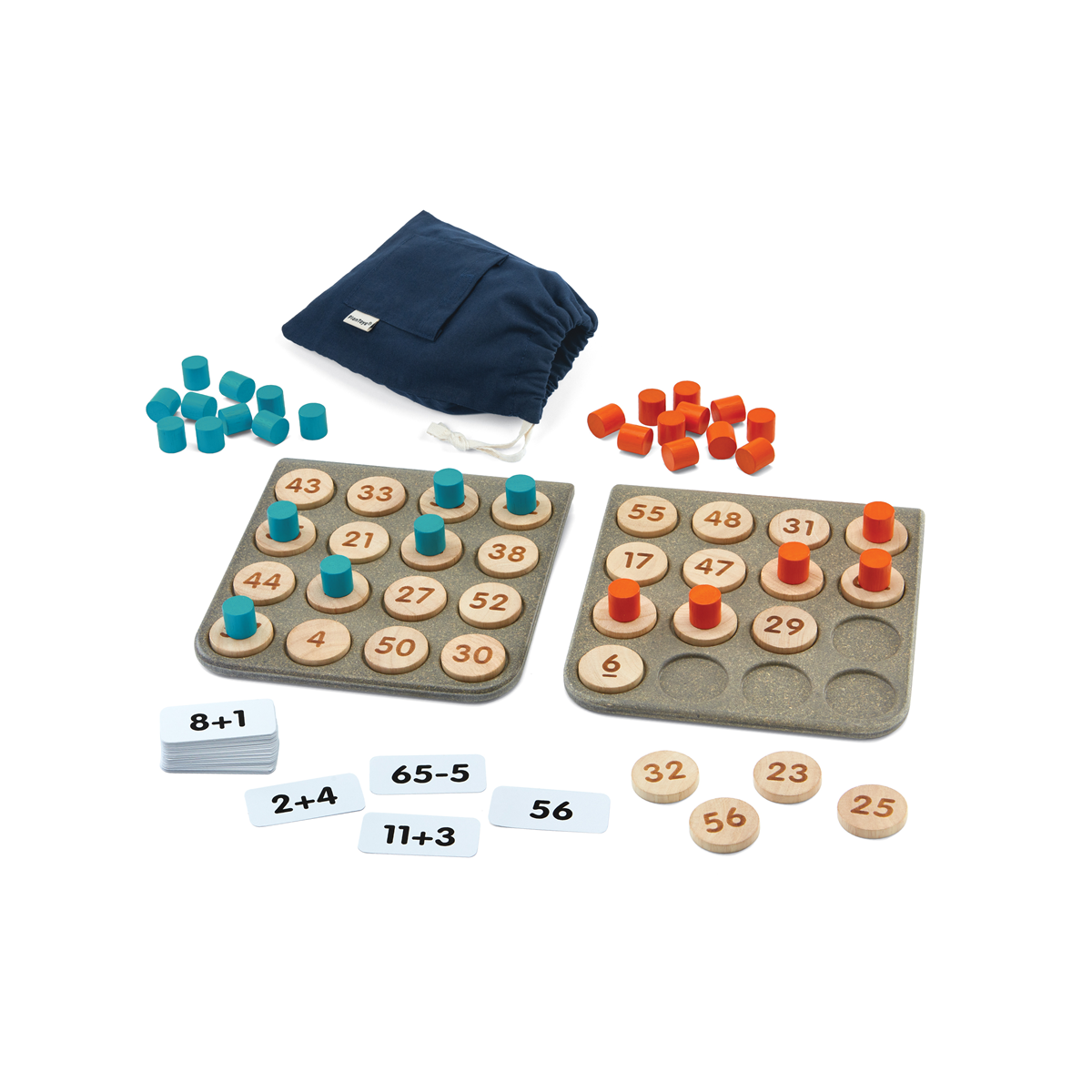 Joc educativ - Math Bingo - Plan Toys