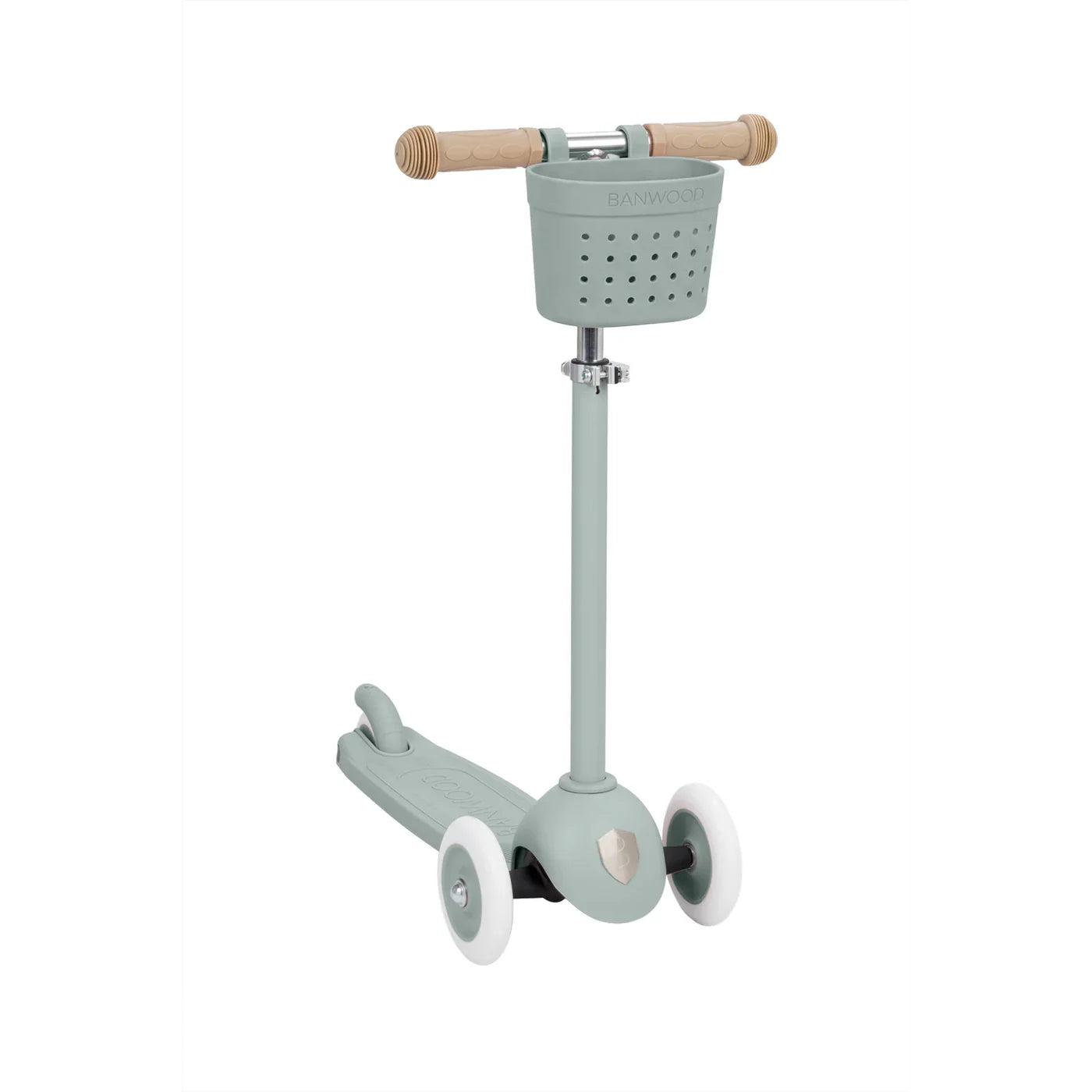 Trotinetă ECO - 3 roți, înălțime reglabilă - Clay - BANWOOD
