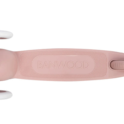 Trotinetă ECO - 3 roți, înălțime reglabilă - Dusty Rose - BANWOOD