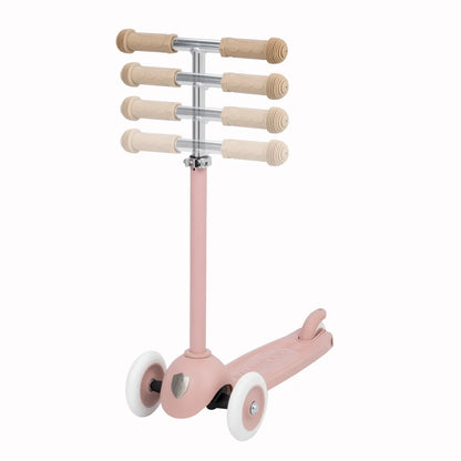 Trotinetă ECO - 3 roți, înălțime reglabilă - Dusty Rose - BANWOOD