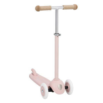 Trotinetă ECO - 3 roți, înălțime reglabilă - Faded Pink - BANWOOD