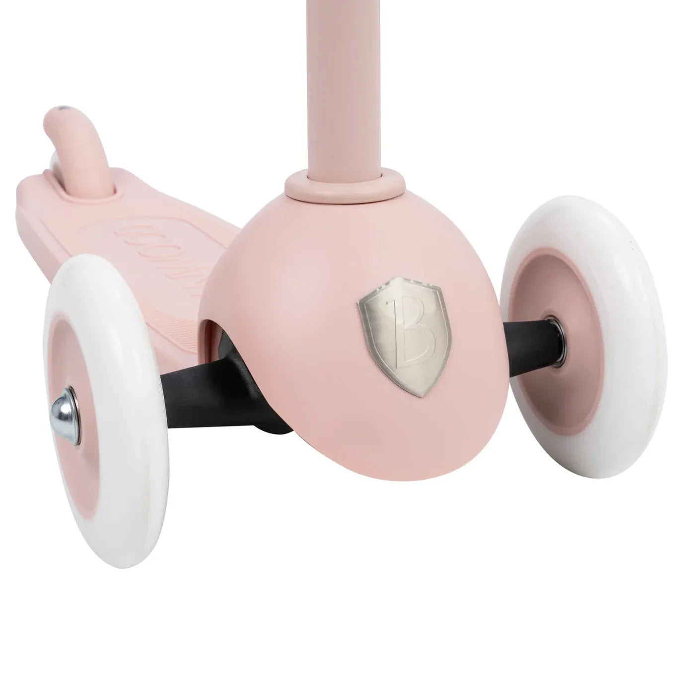 Trotinetă ECO - 3 roți, înălțime reglabilă - Faded Pink - BANWOOD